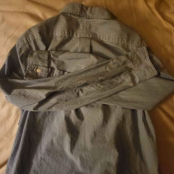 Polo by Ralph Lauren Men's L/S Striped Dress Shirt (16-40/41 - Slim Fit) - Picture 4 of 4